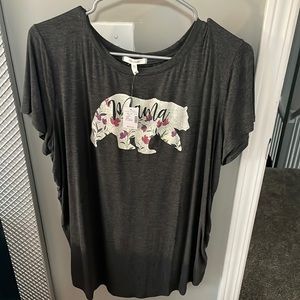 New with tags Mama Bear graphic tee size XL
